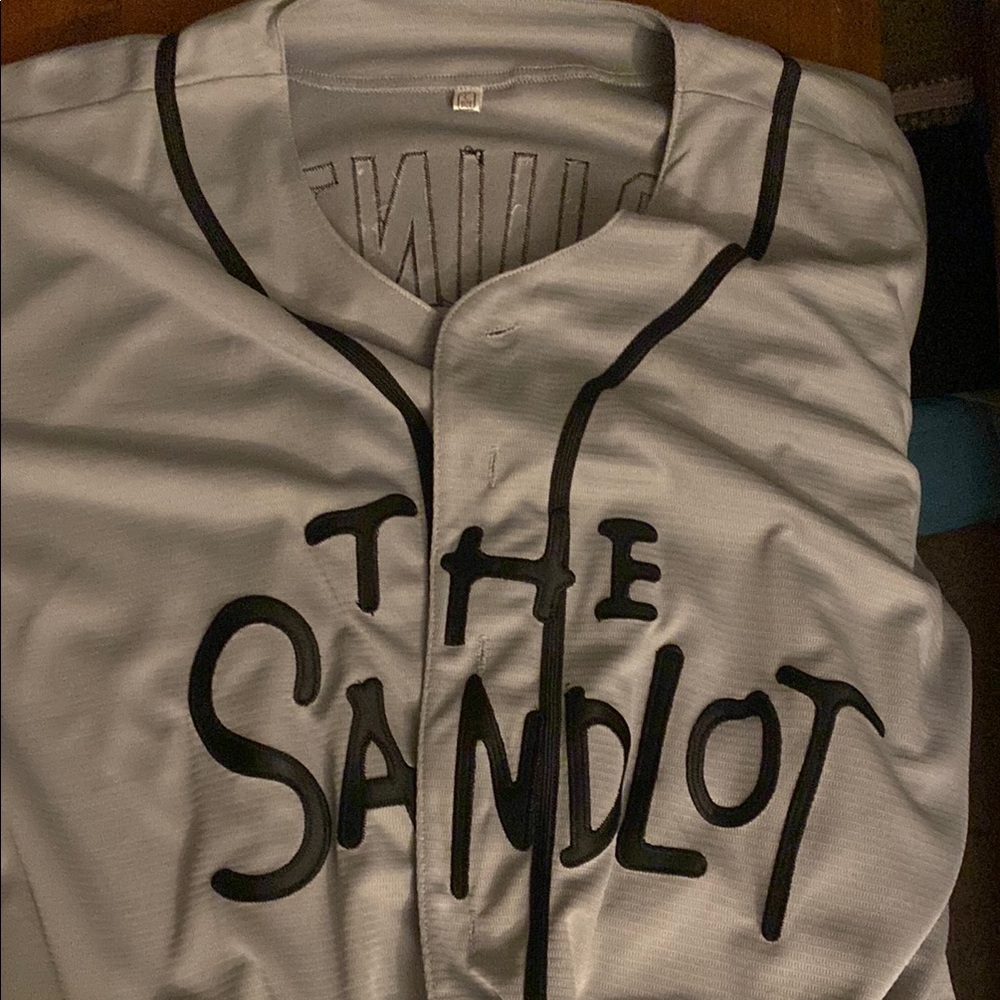 The sandlot squints baseball Jersey size large
